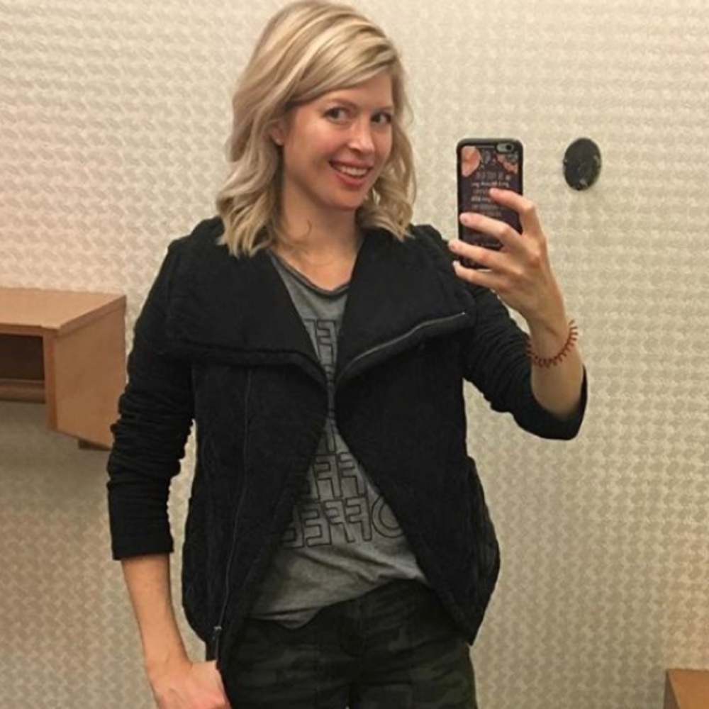 Marrakech black moto jacket size small